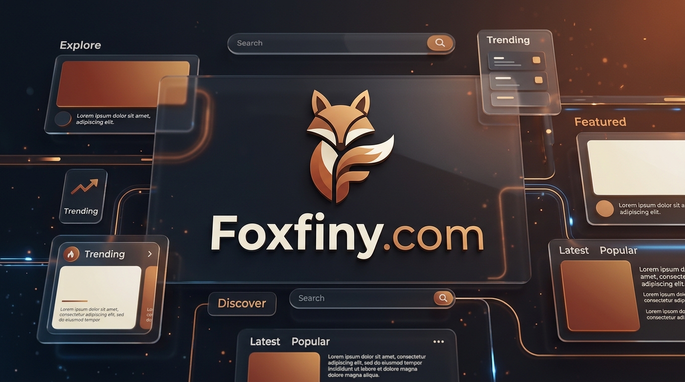 Foxfiny Com: What It Is, What It Offers, and How to Use It Wisely 2 Foxfiny com website homepage