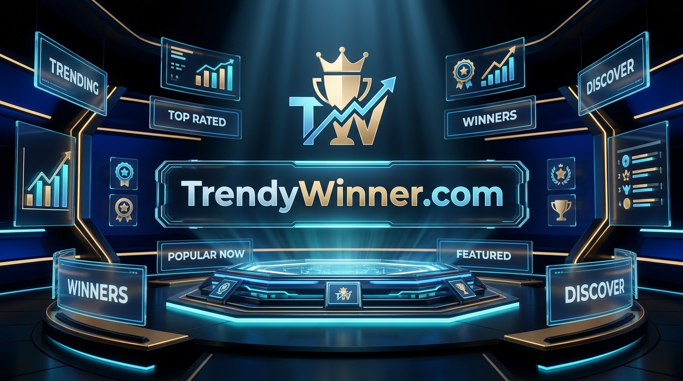 TrendyWinner com: What the Site Actually Publishes and How It's Run 2 TrendyWinner com website homepage